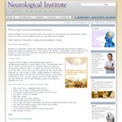 prevent neurological disease